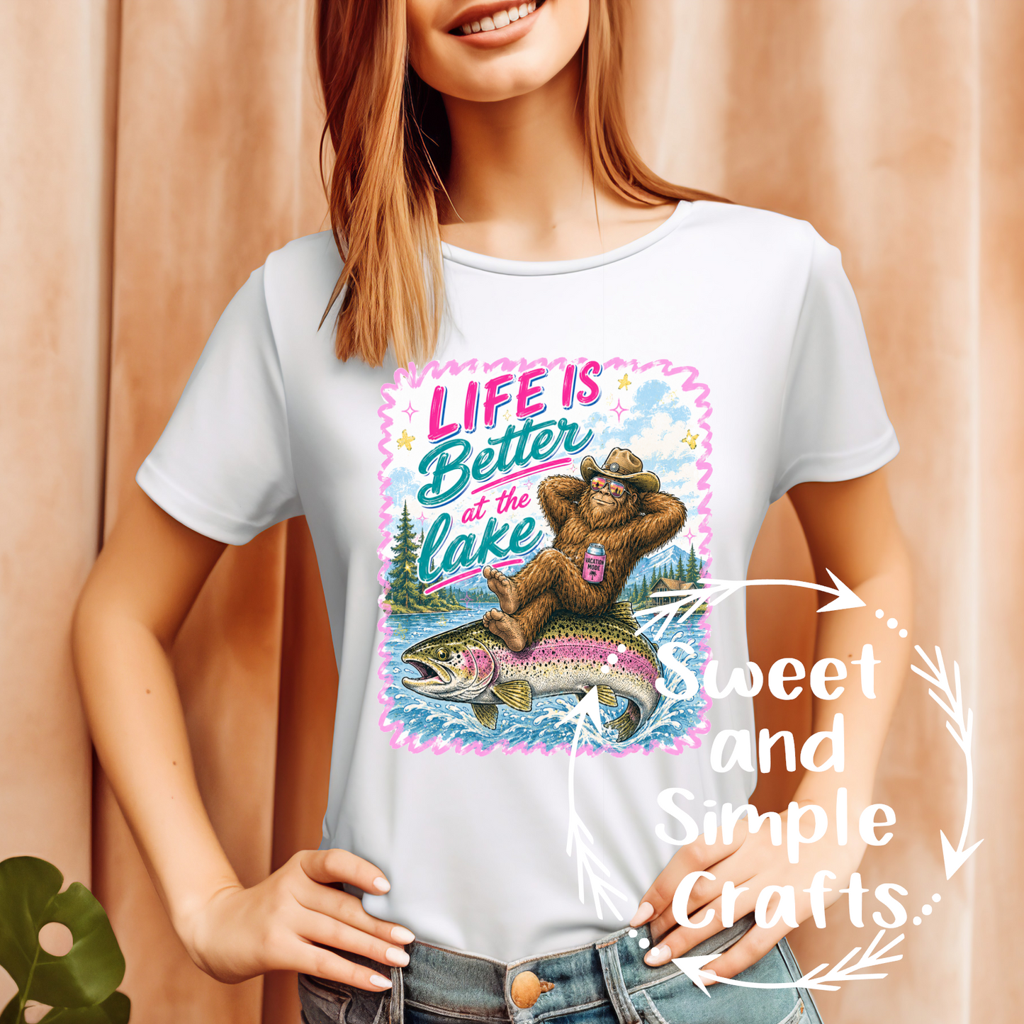 Life is better at the lake T-shirt