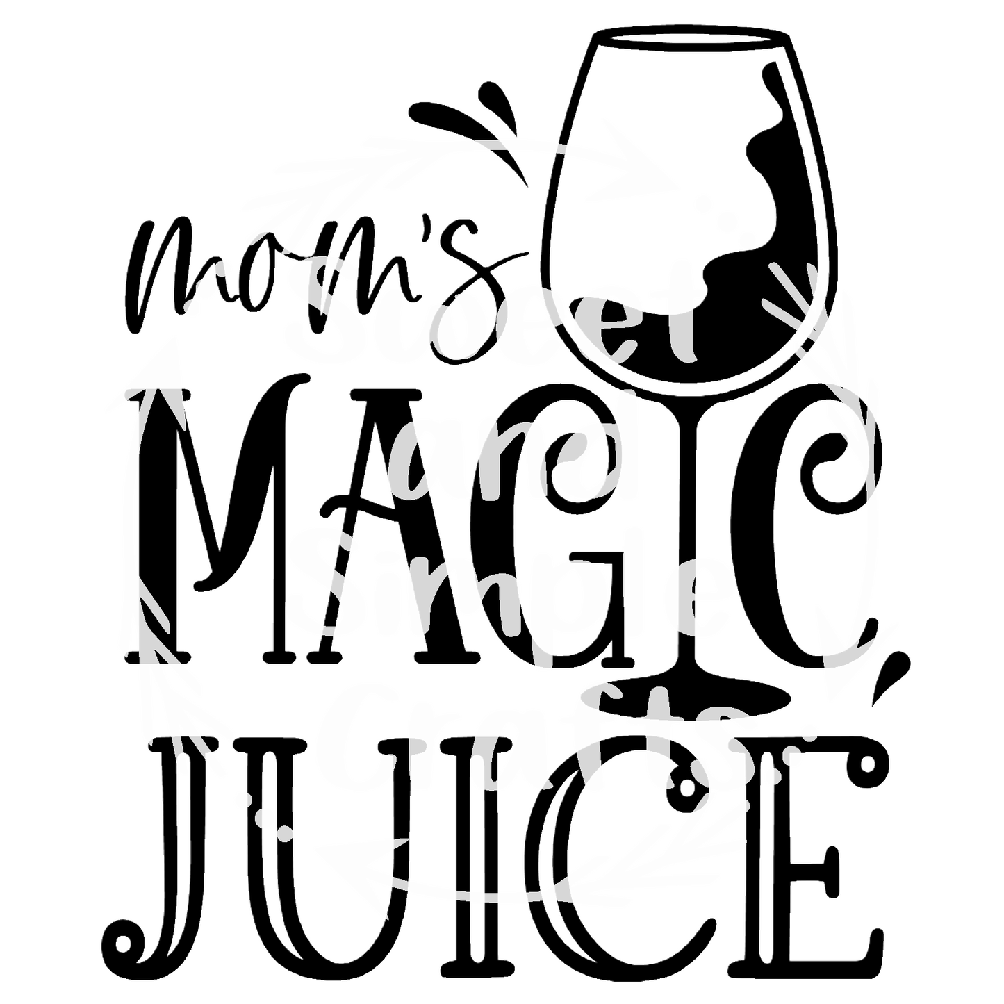 Moms magic juice Adult Language T-shirt