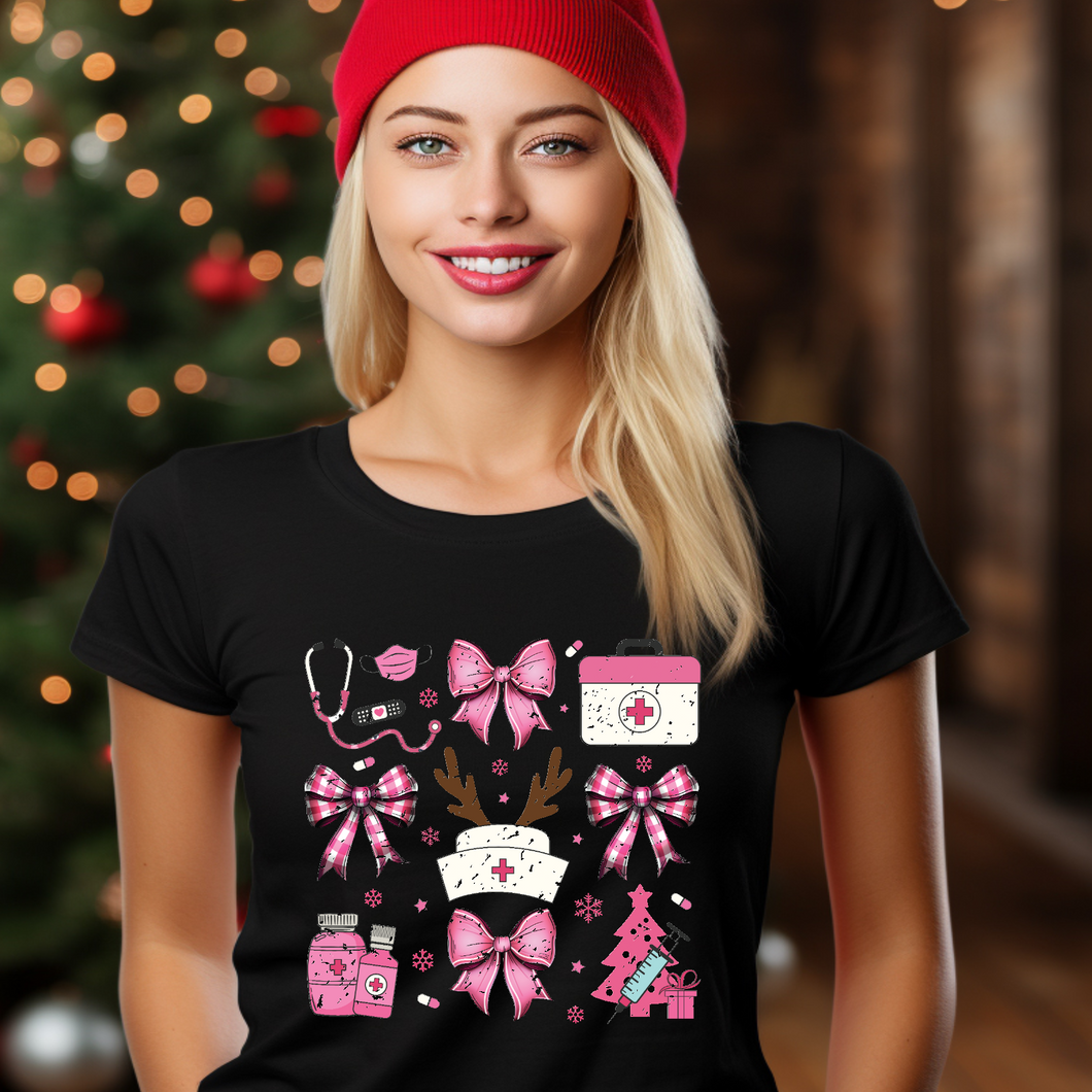 Nurse Christmas T-shirt