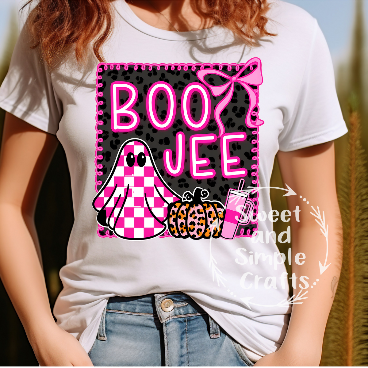 Boo Jee ghost T-shirt