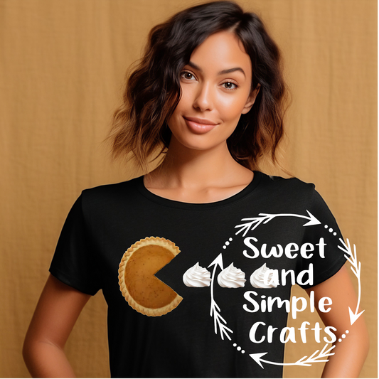 Pumpkin pie man T-shirt