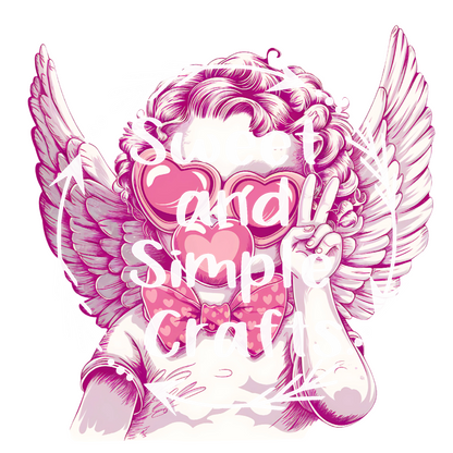 Retro cupid with gum T-shirt