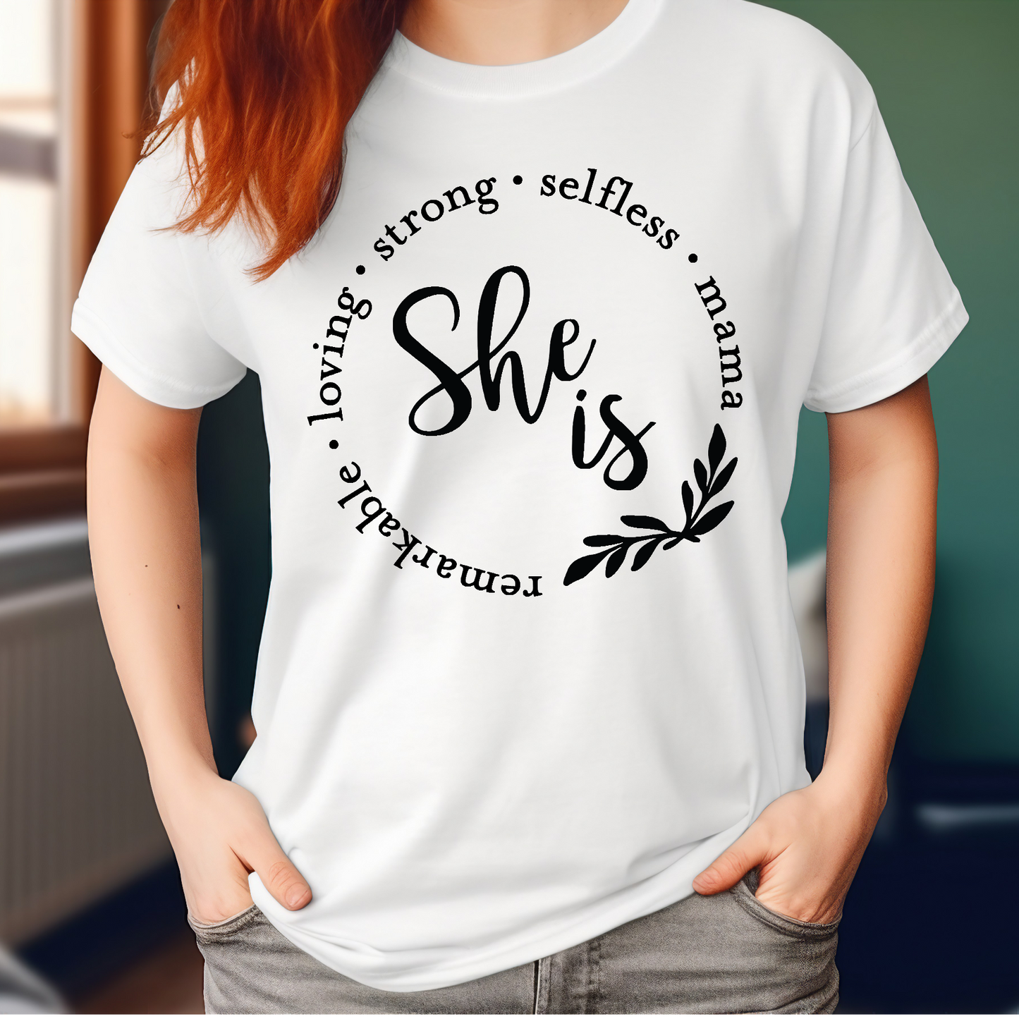 She is T-shirt