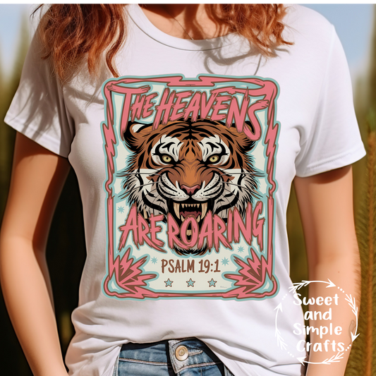 The heavens are roaring T-shirt